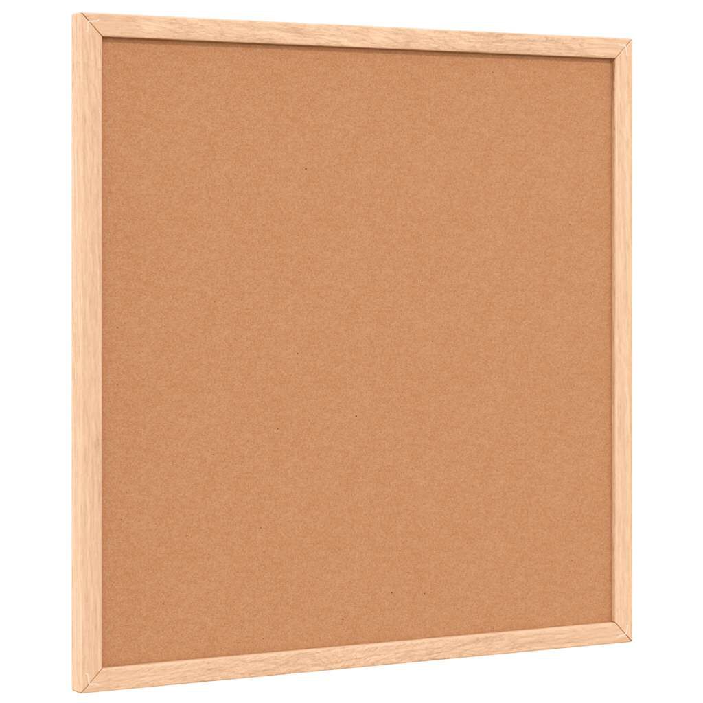 vidaXL Tableau blanc magnétique avec cadre bois de pin massif 40x40 cm