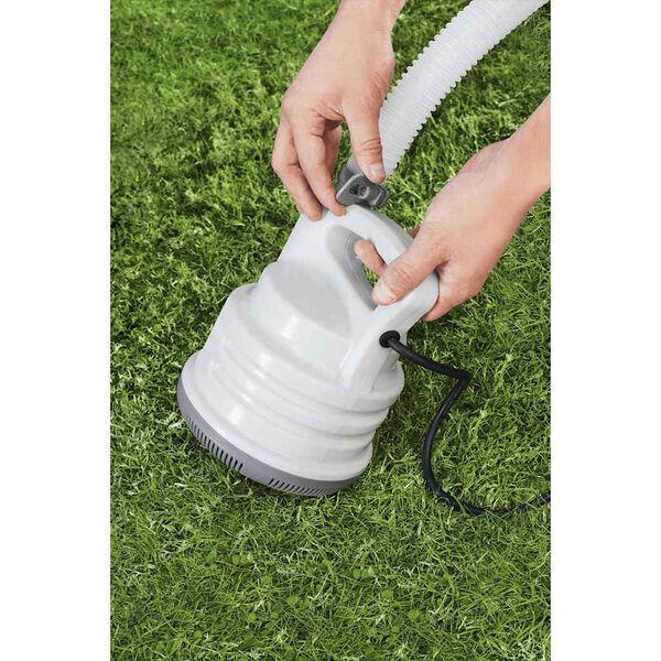 Bestway Pompe de vidange de piscine Blanc