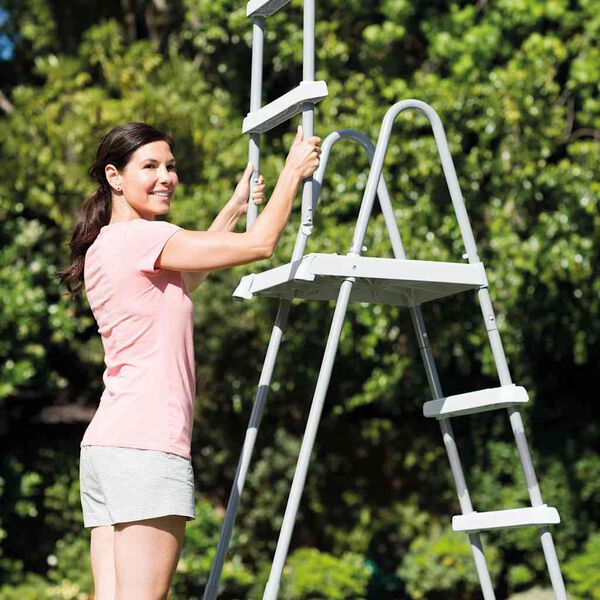 Intex Échelle de sécurité pour piscine à 4 marches 122 cm