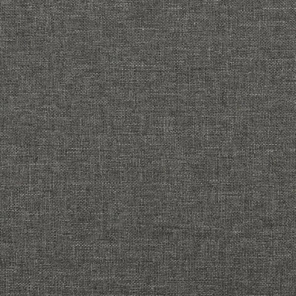 vidaXL Matelas de lit à ressorts ensachés Gris foncé 80x200x20cm Tissu
