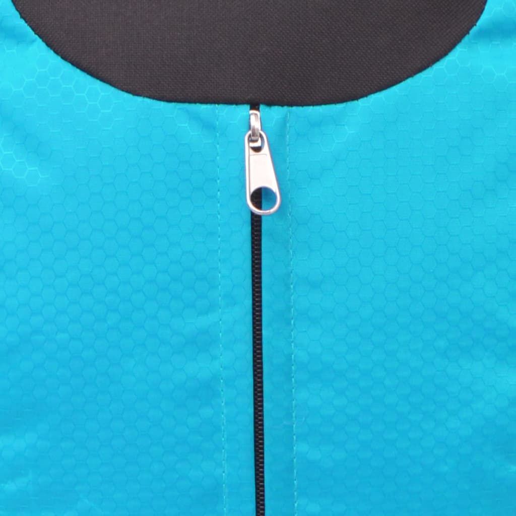 vidaXL Sac à dos de randonnée 40 L Noir et bleu