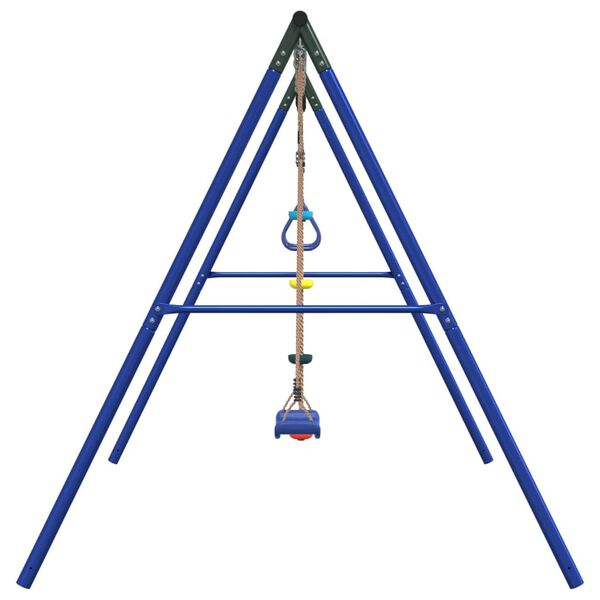 vidaXL Jeu de balançoire extérieur avec balançoire trapèze et échelle
