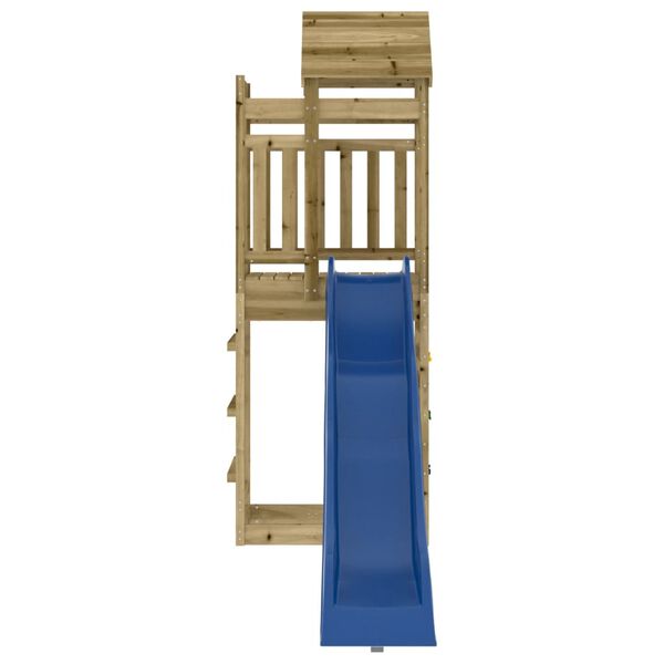 vidaXL Aire de jeux d'extérieur bois de pin imprégné