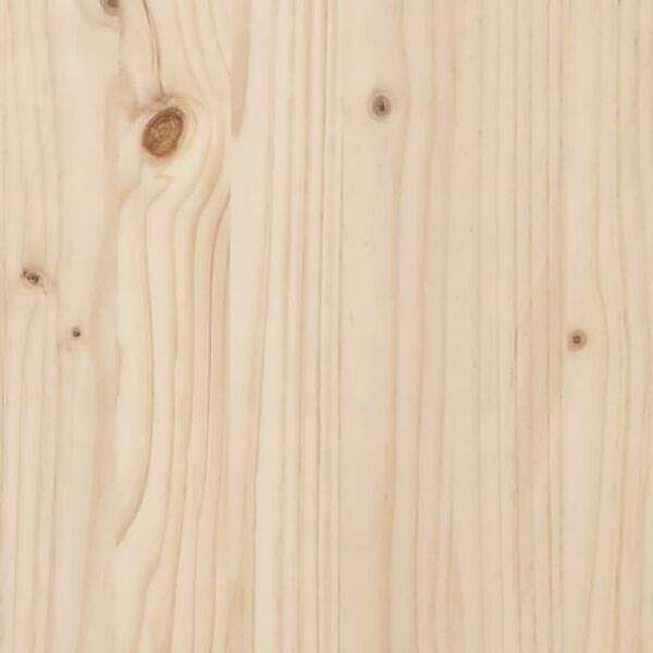 vidaXL Support pour moniteur 81x20x30 cm Bois de pin solide