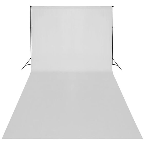 vidaXL Kit de studio photo avec éclairage toile de fond et réflecteur