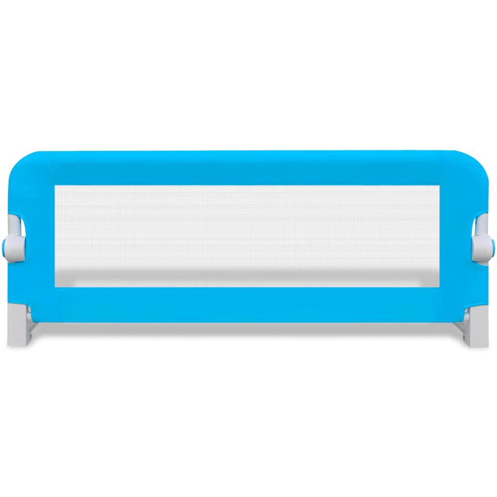 vidaXL Barrière de lit pour enfants 102x42 cm Bleu