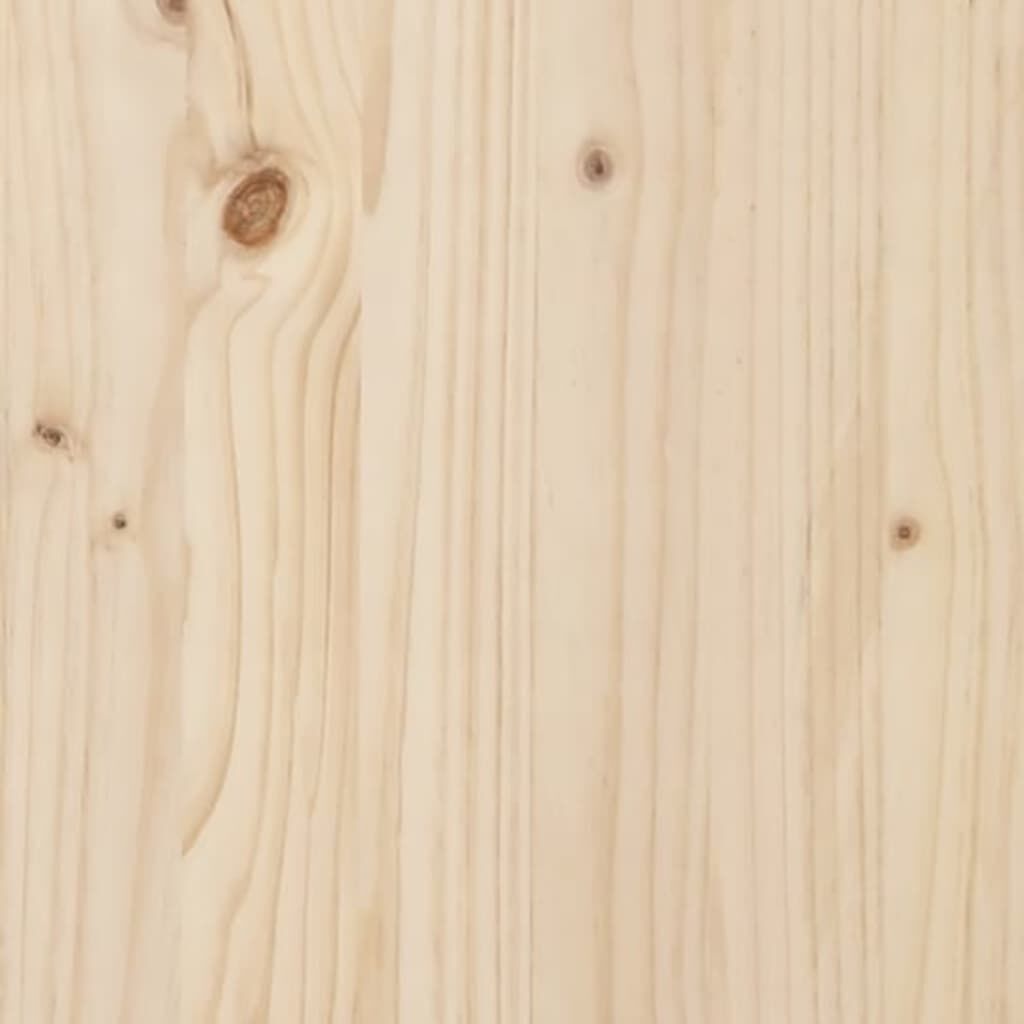 vidaXL Support pour bois de chauffage 110x35x108,5 cm Bois de pin