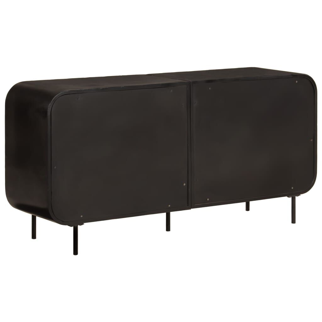 vidaXL Buffet 140x35x70 cm bois massif de récupération et métal