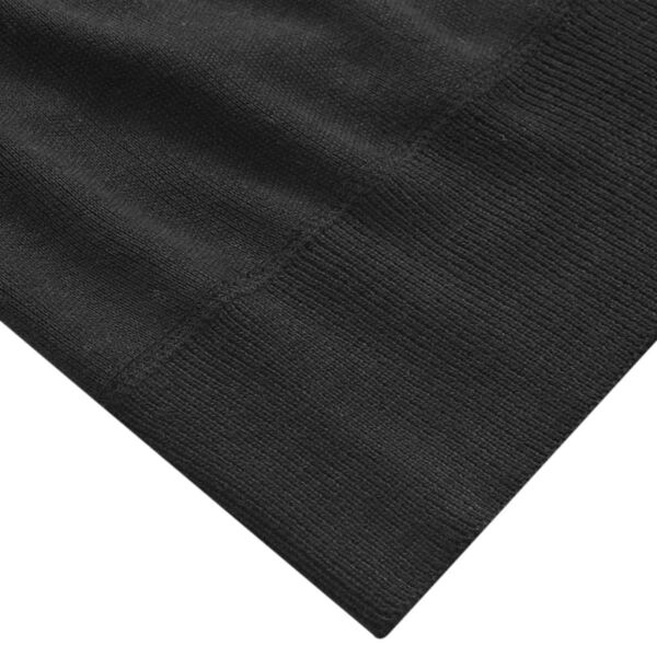 vidaXL Cardigan pour hommes Noir Taille M